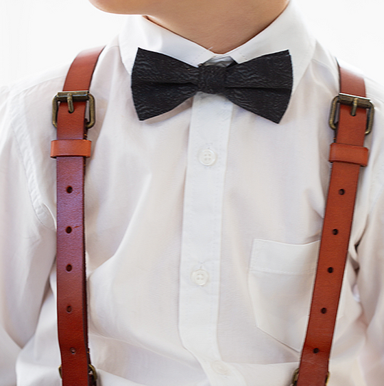 Charcoal Sands Bow Tie child 7