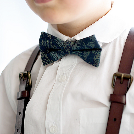 Forest Trail Bow Tie child