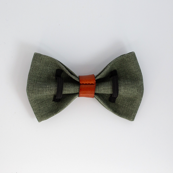  Greenstone Glamour Bow Tie dog 5