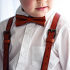 Tawny Plateau - Real Leather Suspenders Child 6